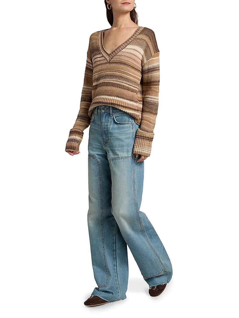 Taylor High-Rise Wide-Leg Jeans