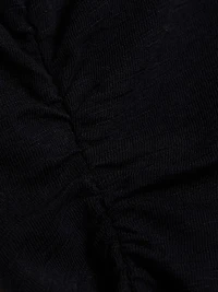 Kisha Cotton Knit Long-Sleeve Top