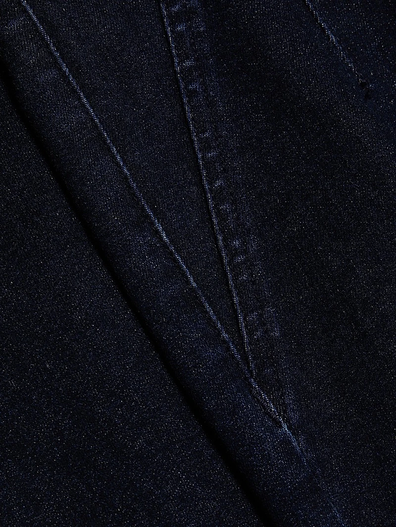 Beverly Off-Duty High-Rise Skinny Boot-Cut Jeans