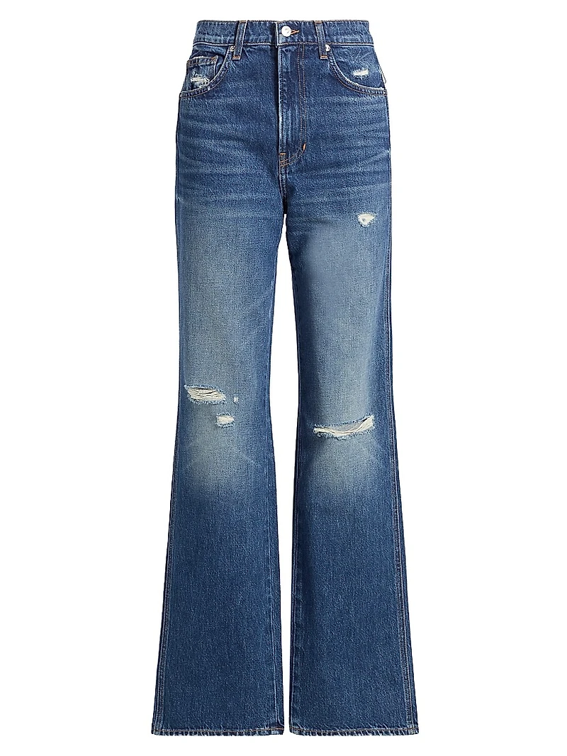 Dylan High-Rise Straight-Leg Jeans