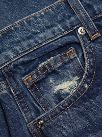 Dylan High-Rise Straight-Leg Jeans