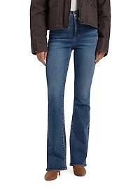 Beverly High-Rise Skinny Flared Jeans