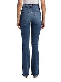 Beverly High-Rise Skinny Flared Jeans