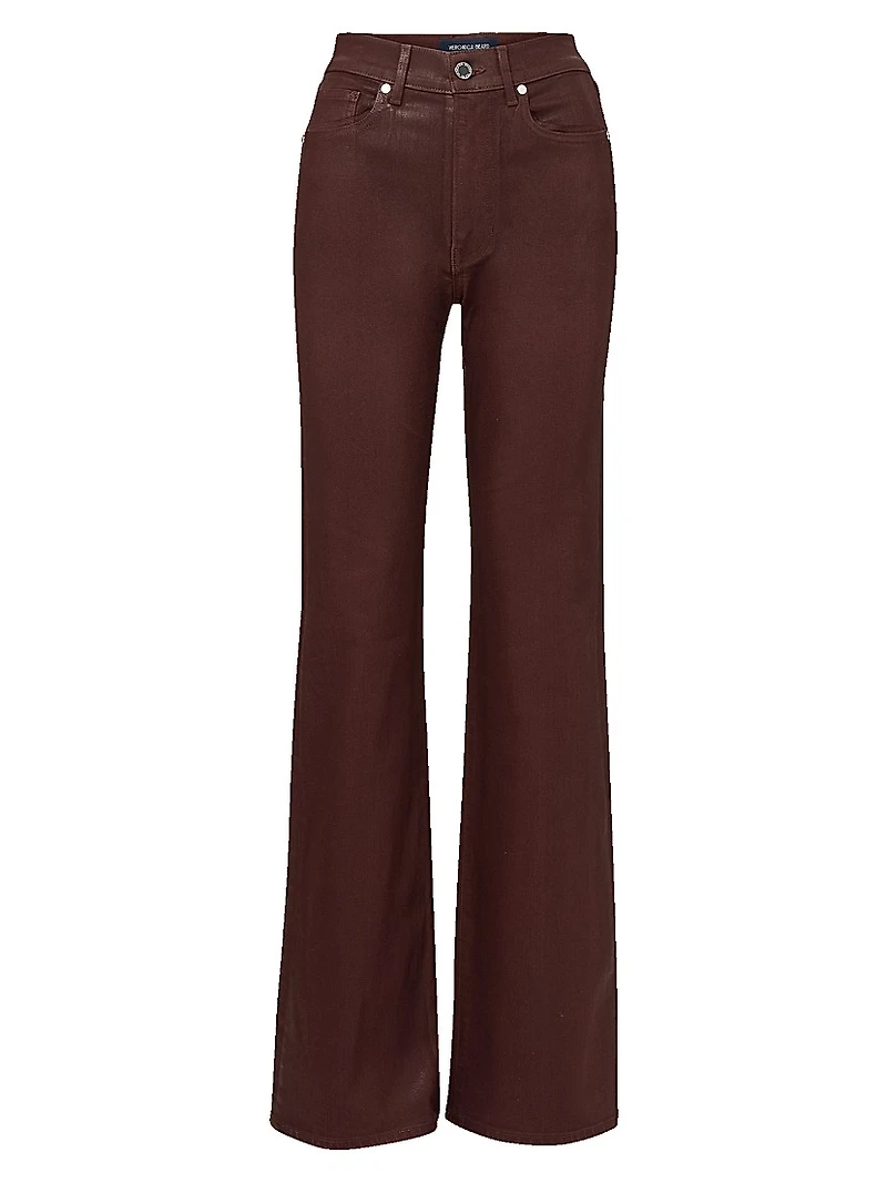 Crosbie High-Rise Wide-Leg Jeans