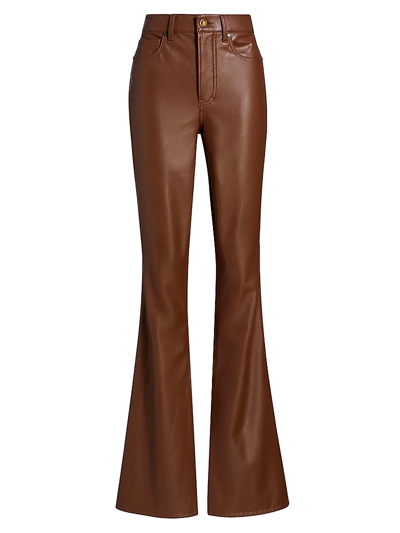 Beverly High-Rise Skinny Flared Pants