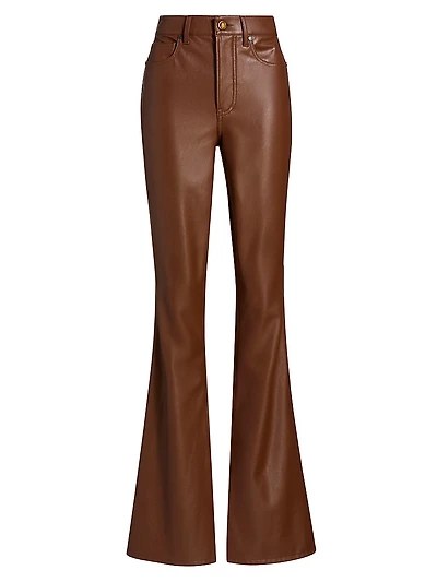 Beverly High-Rise Skinny Flared Pants