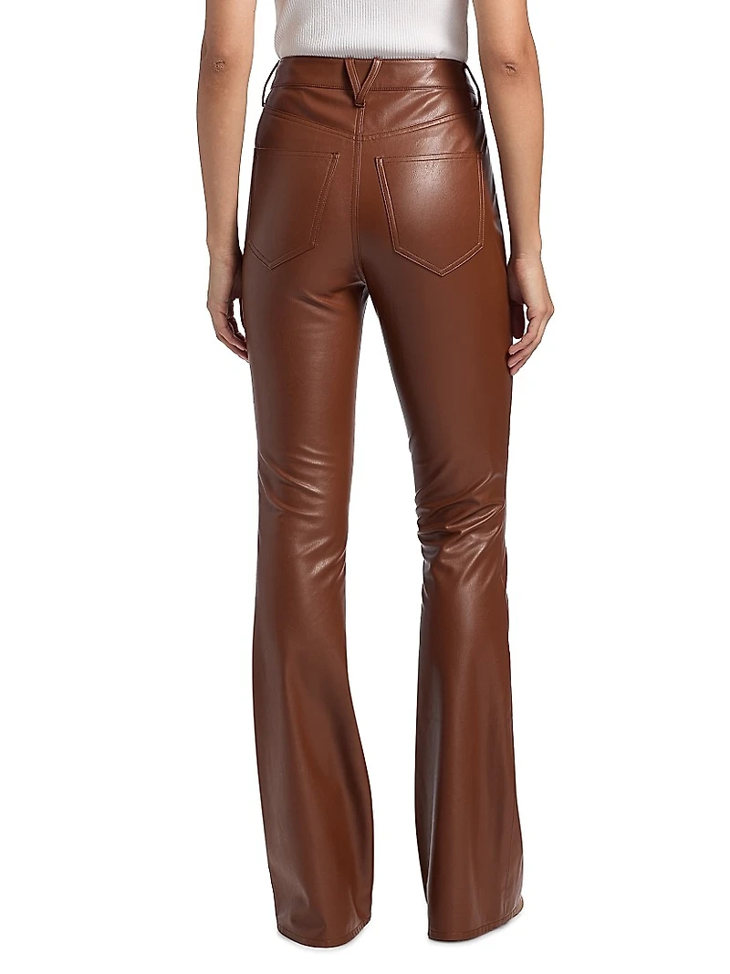 Beverly High-Rise Skinny Flared Pants
