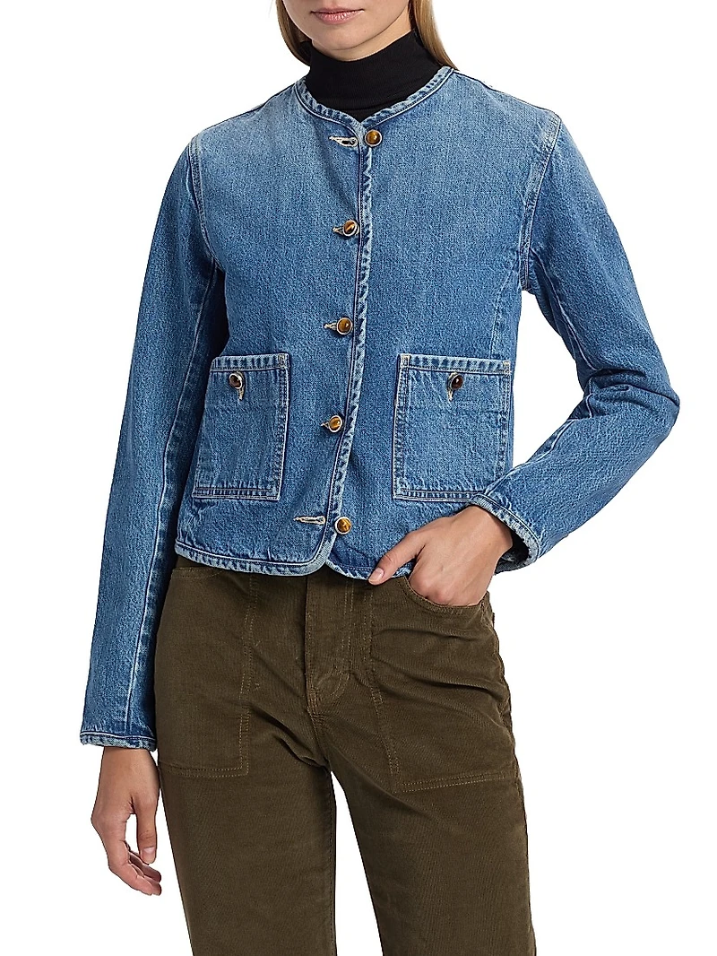 Andrea Cotton Denim Jacket