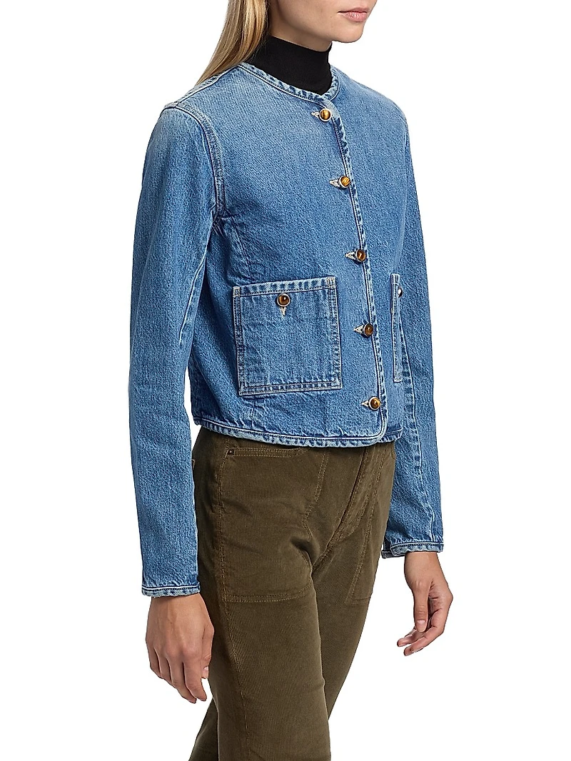 Andrea Cotton Denim Jacket