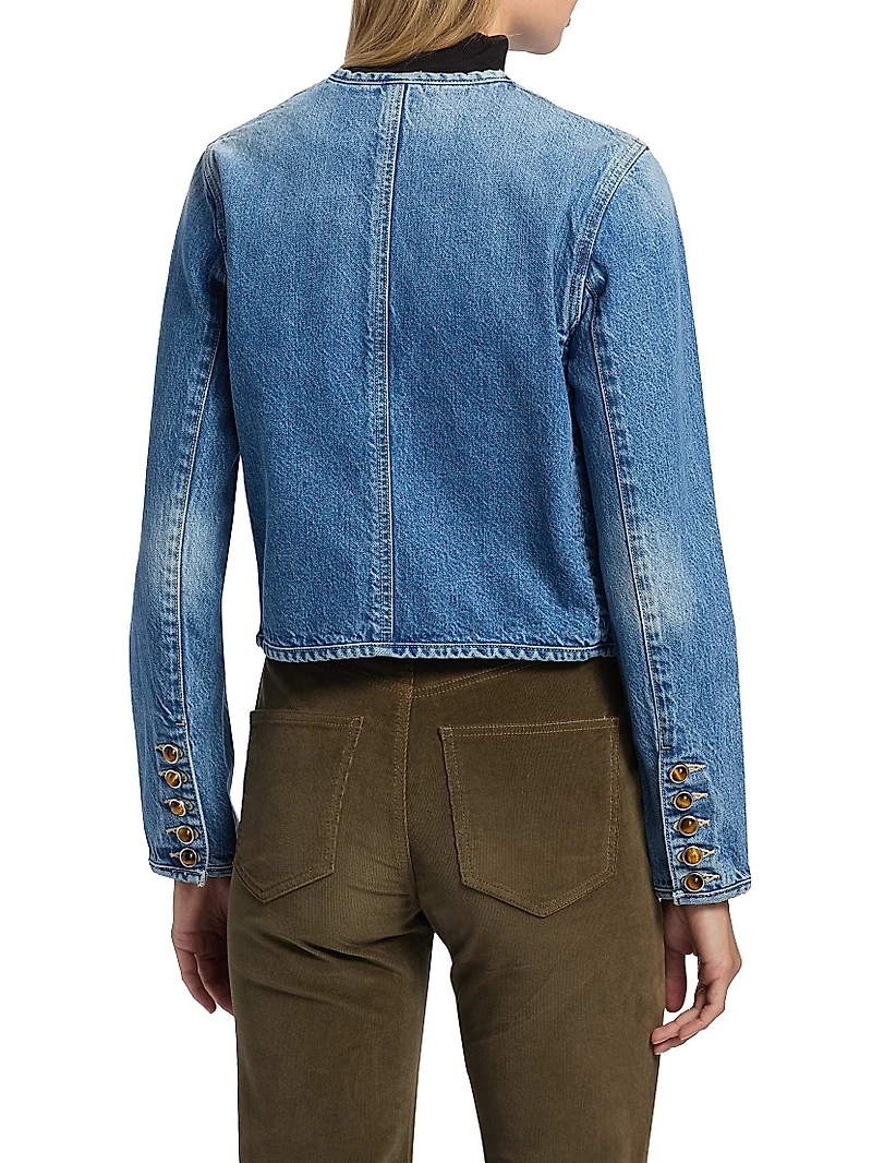 Andrea Cotton Denim Jacket