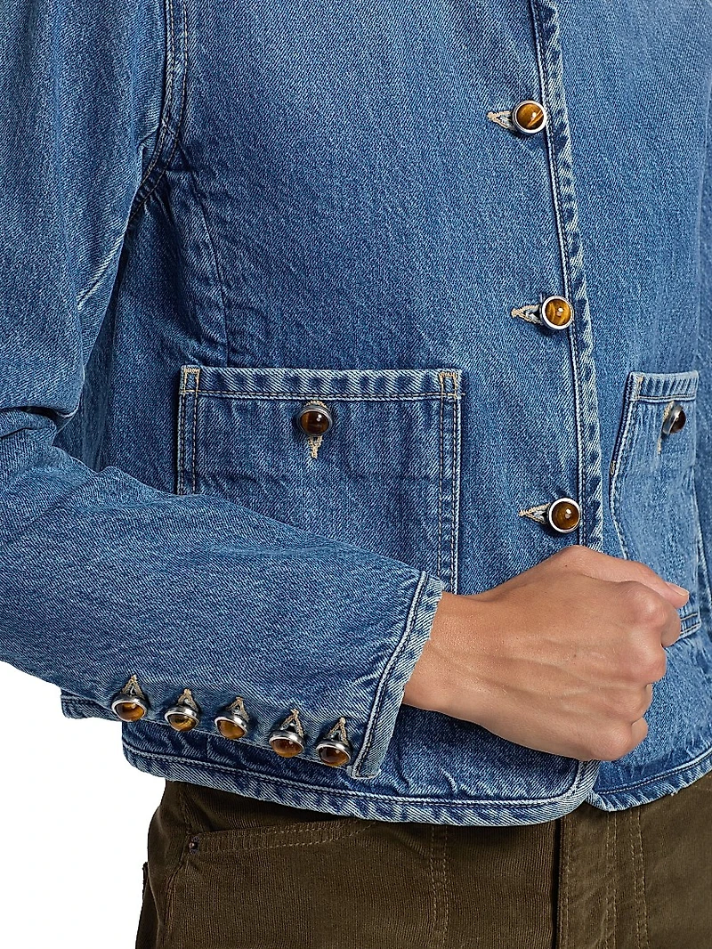Andrea Cotton Denim Jacket