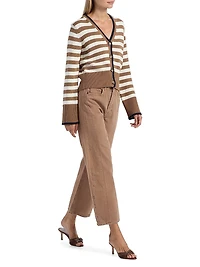 Ryder High-Rise Barrel-Leg Jeans