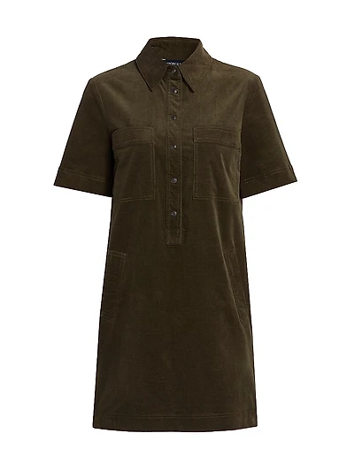 Koulis Stretch Cotton Minidress
