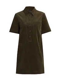 Koulis Stretch Cotton Minidress