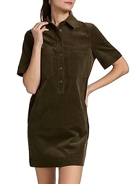 Koulis Stretch Cotton Minidress