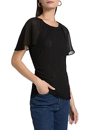 Arisa Mixed Media Top