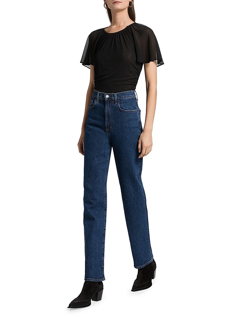 Arisa Mixed Media Top