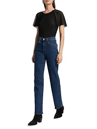 Arisa Mixed Media Top