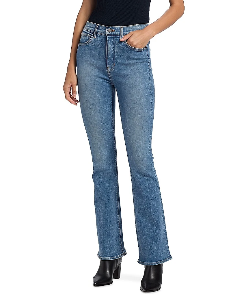 Beverly Loafer High-Rise Skinny Jeans