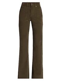Crosbie High-Rise Wide-Leg Jeans