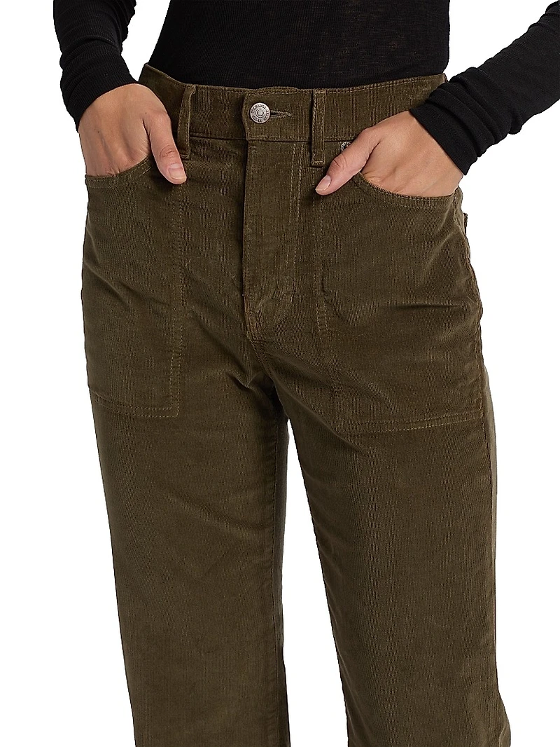 Crosbie High-Rise Wide-Leg Jeans