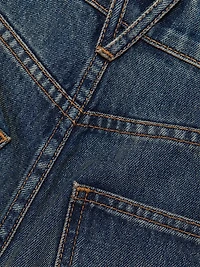 Ryder Saddle Barrel-Leg Jeans