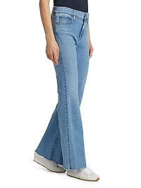 The Icon Mid-Rise Stretch Flare Jeans