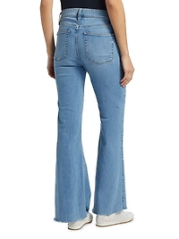 The Icon Mid-Rise Stretch Flare Jeans
