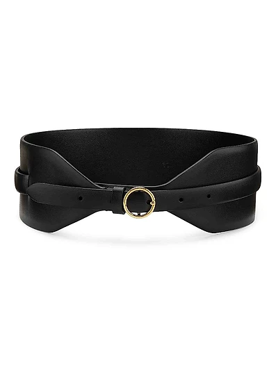 Double Large Leather Belt