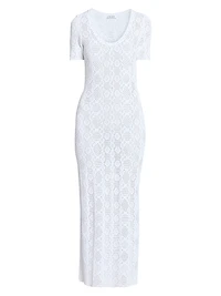 Tube Lace Maxi Dress