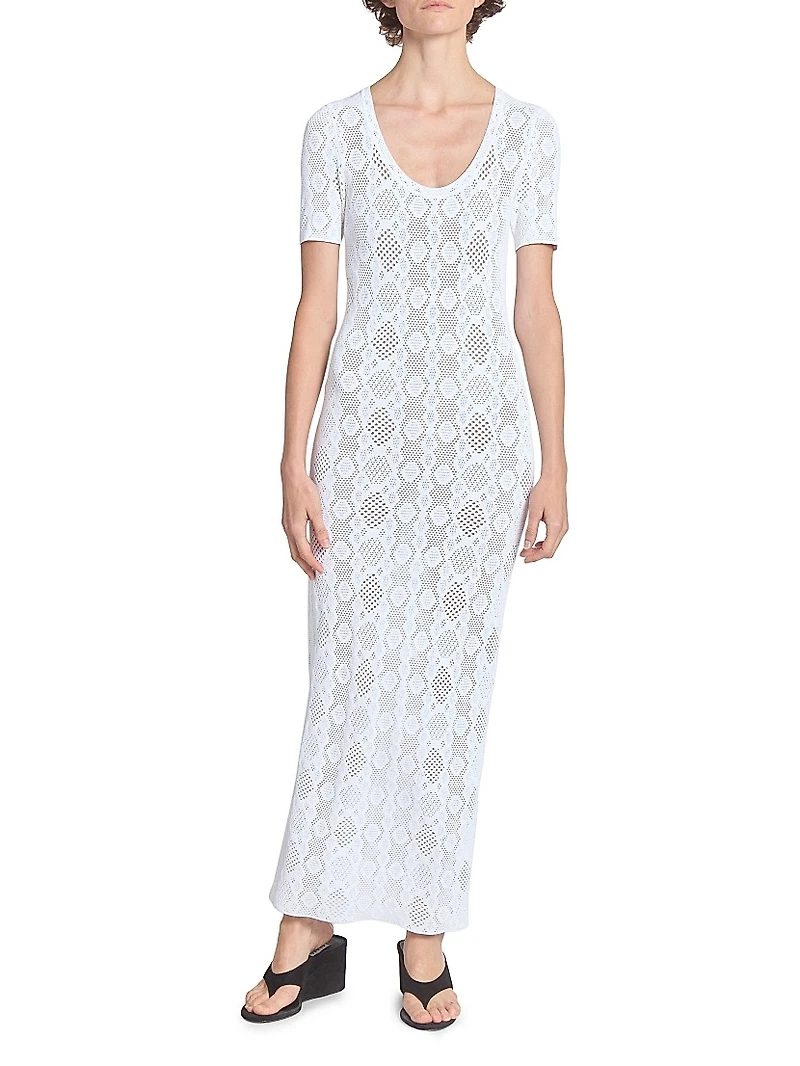 Tube Lace Maxi Dress