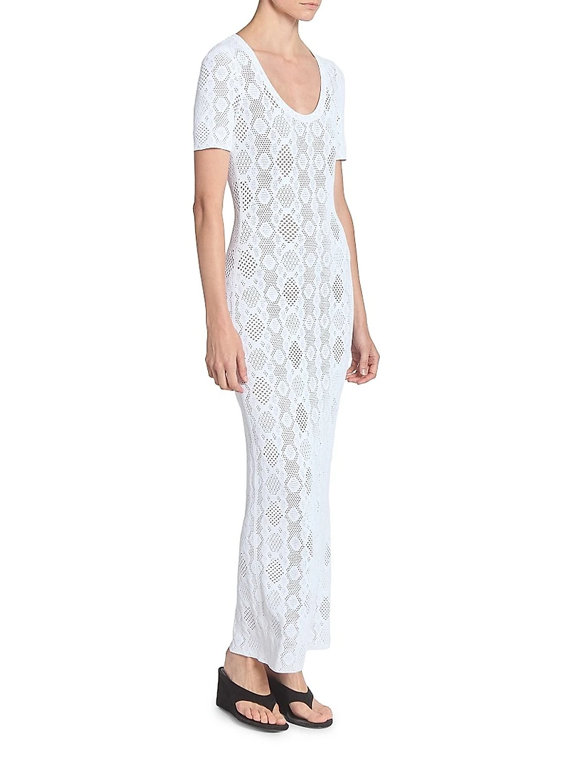Tube Lace Maxi Dress