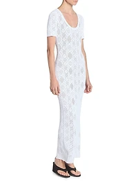 Tube Lace Maxi Dress