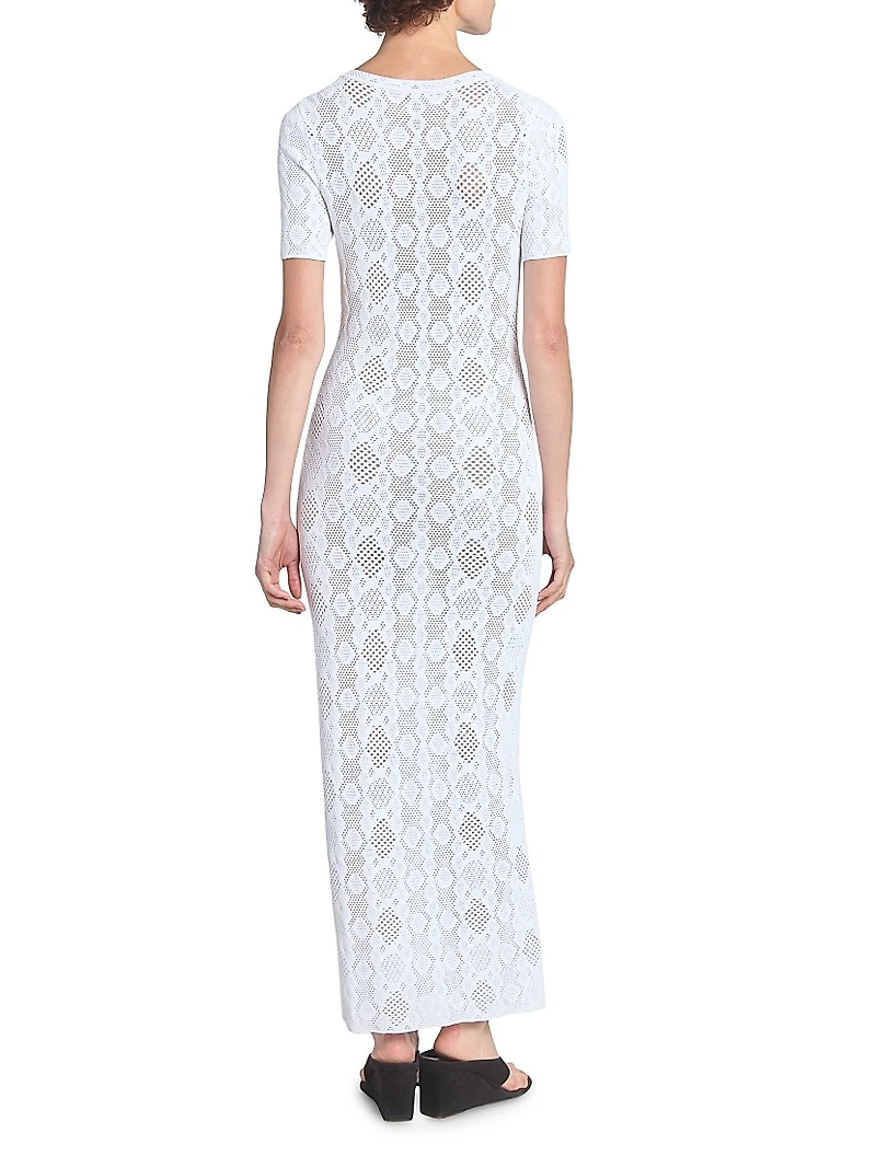 Tube Lace Maxi Dress