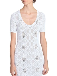 Tube Lace Maxi Dress