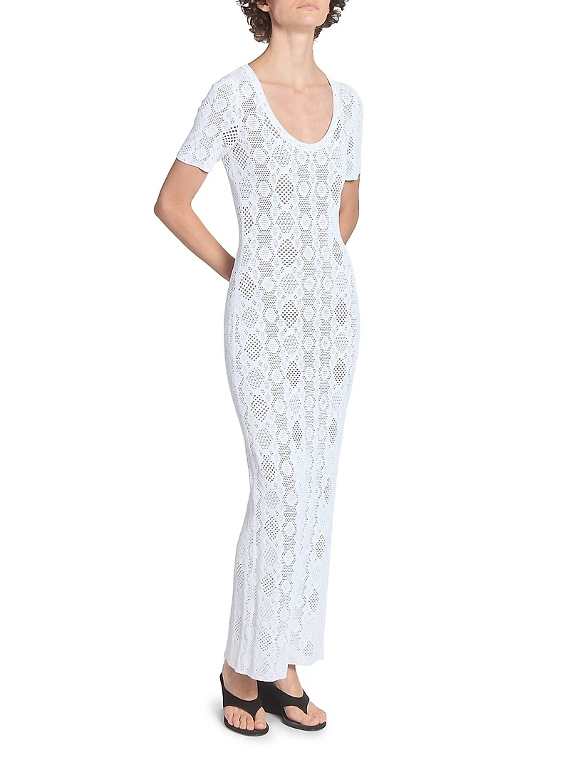 Tube Lace Maxi Dress