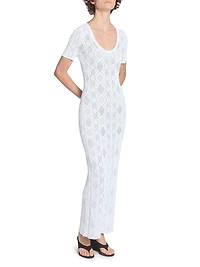 Tube Lace Maxi Dress