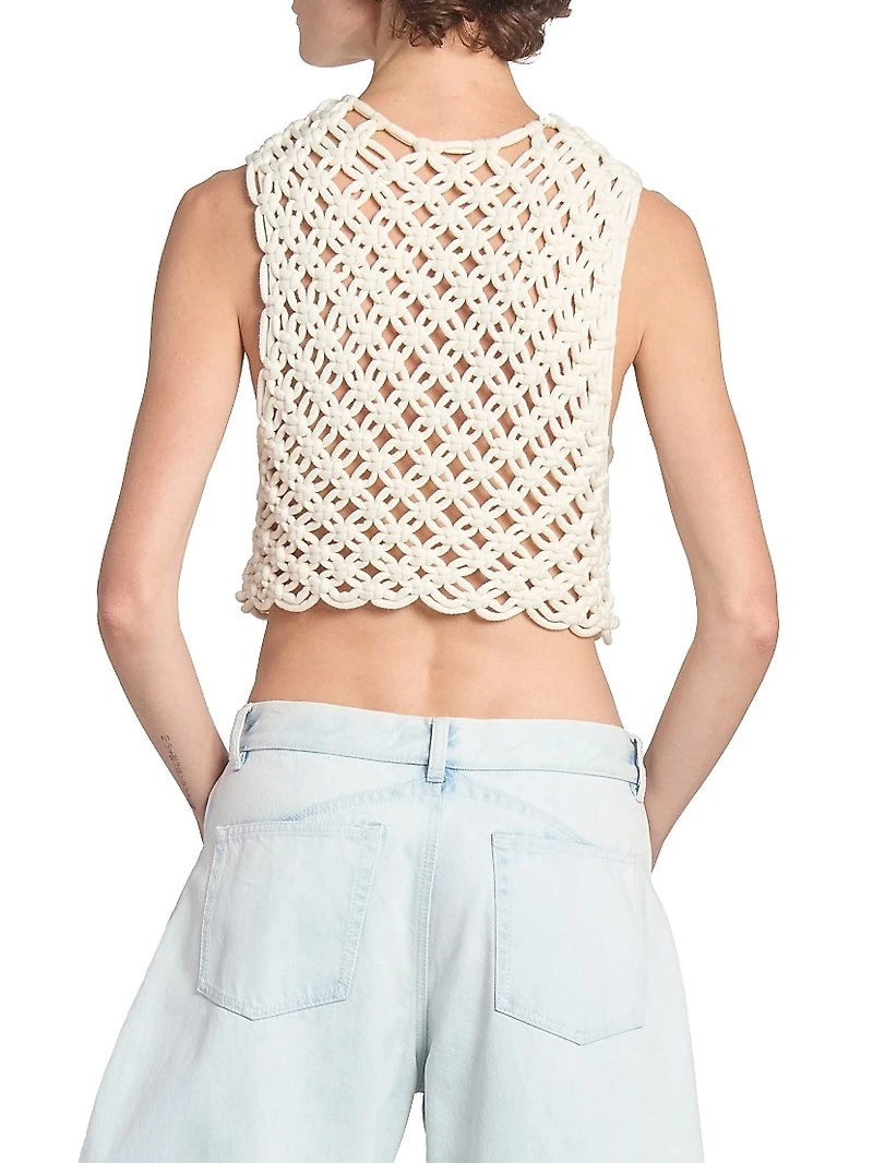 Square Woven Top
