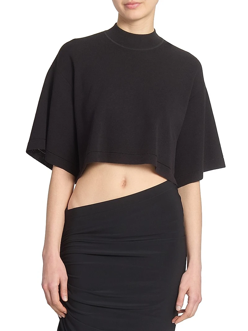 Crop Drape Top