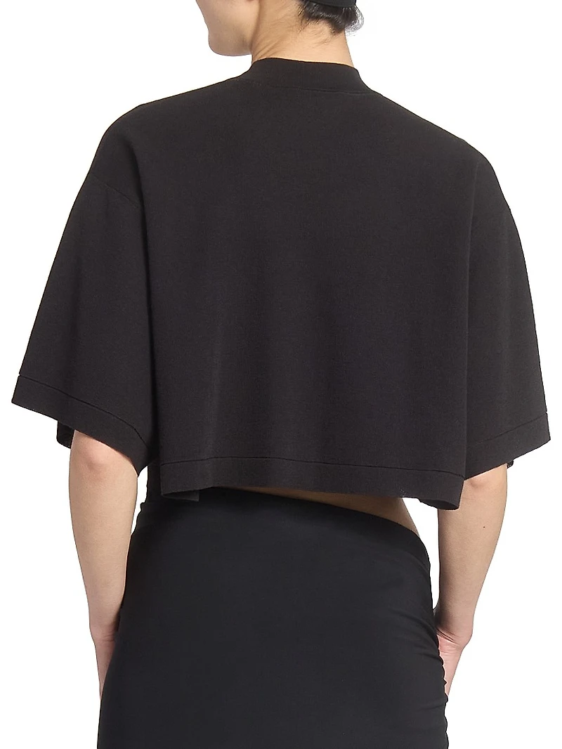 Crop Drape Top