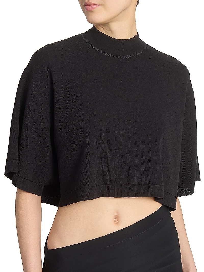 Crop Drape Top