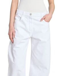 Barrel Mid-Rise Jeans