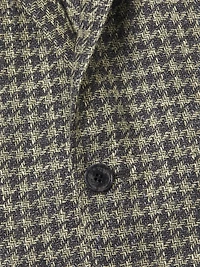 Houndstooth Wool-Blend Jacket