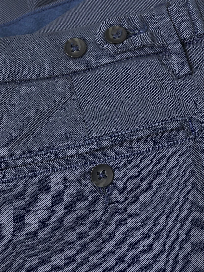 Stretch Flat-Front Trousers