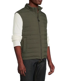 Stand Collar Puffer Vest