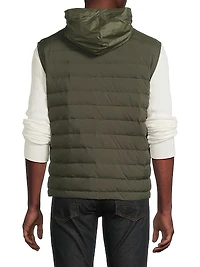 Stand Collar Puffer Vest