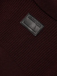 Wool-Cashmere Polo Sweater
