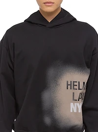 Spray Relaxed Fit Cotton Hoodie