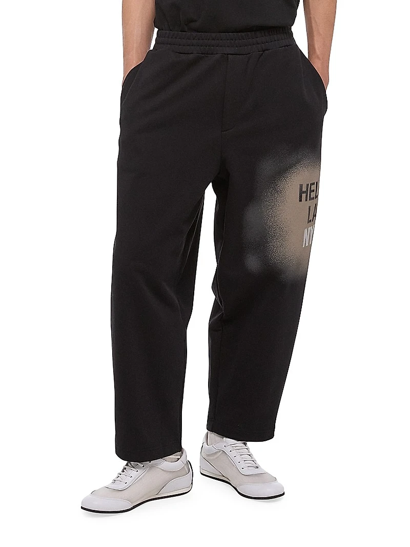 Relaxed Fit Logo Cotton Sweatpants