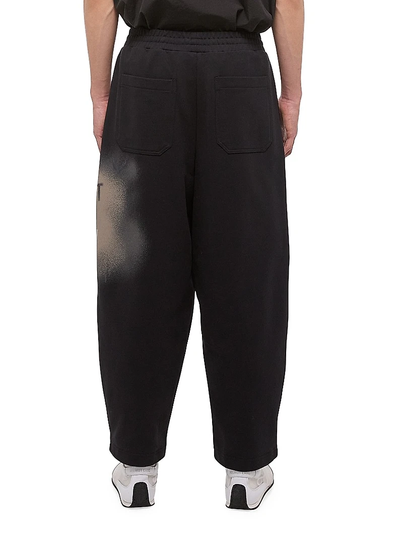 Relaxed Fit Logo Cotton Sweatpants